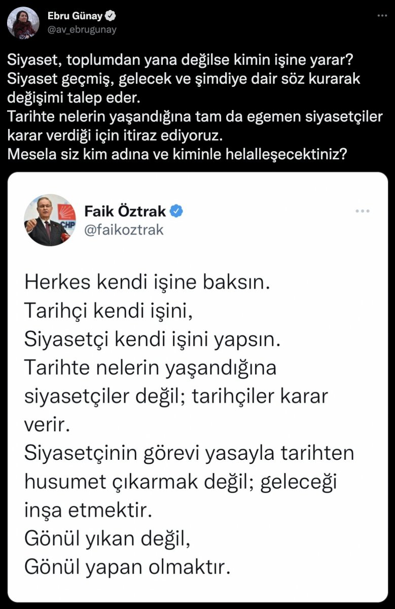 HDP'den CHP'ye sözde soykırım tepkisi
